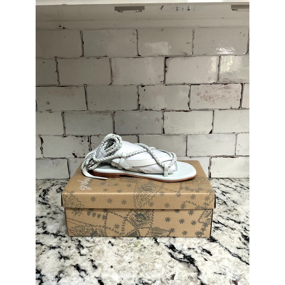 Brand New Free People Positano Wrap mint green Sandals